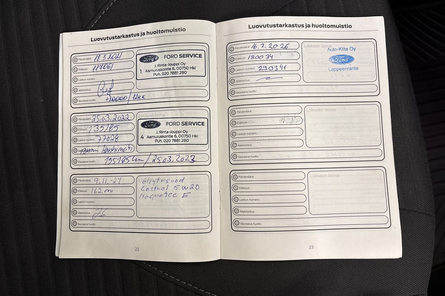 Ford Focus vaihtoauto
