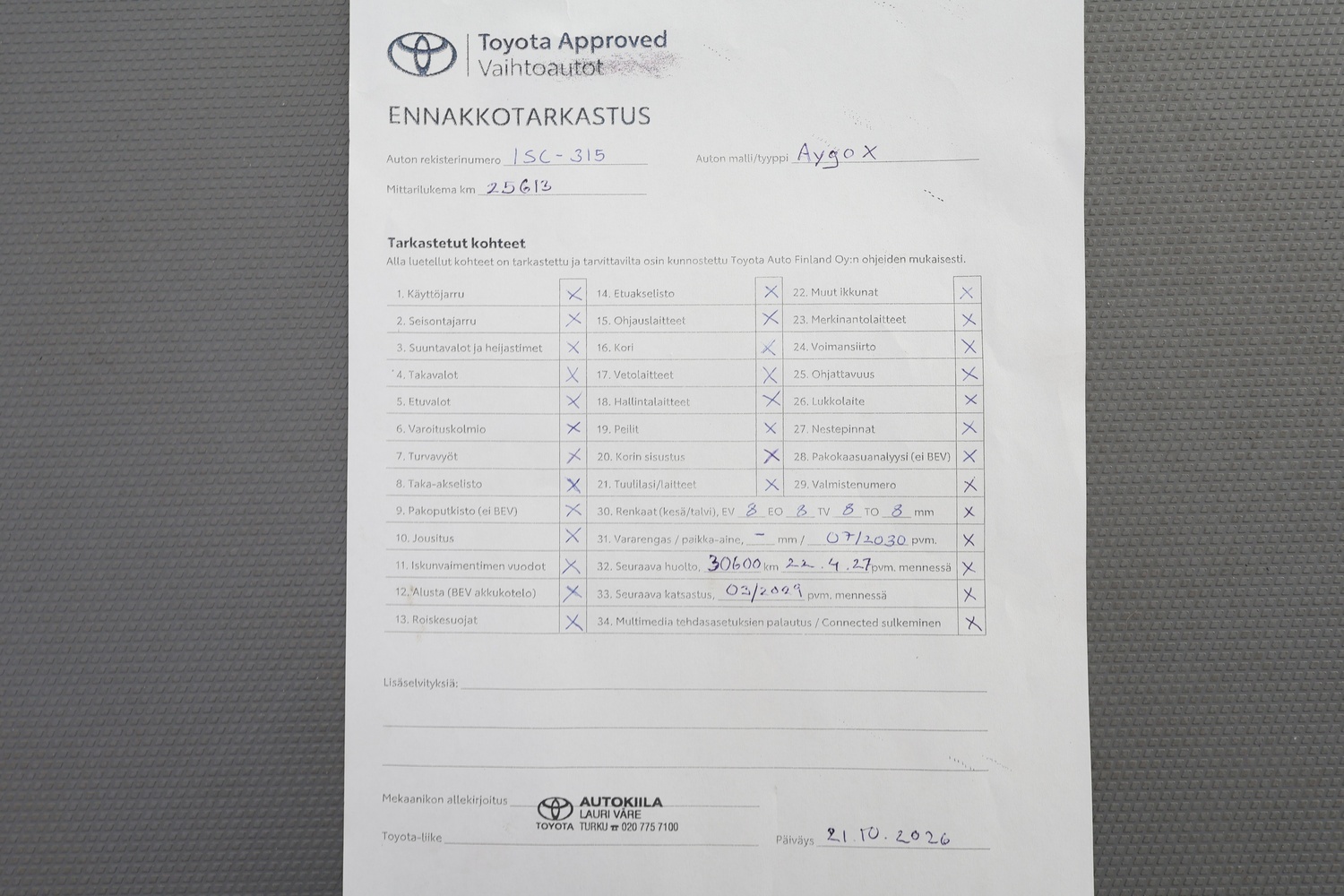 Toyota Aygo X vaihtoauto