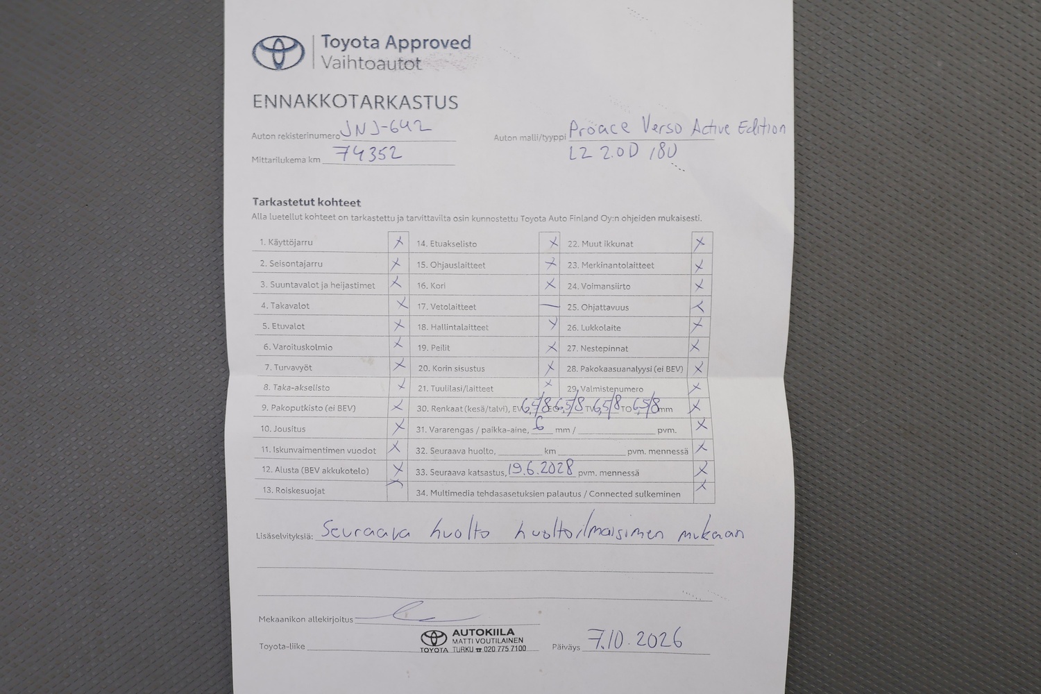 Toyota Proace Verso vaihtoauto