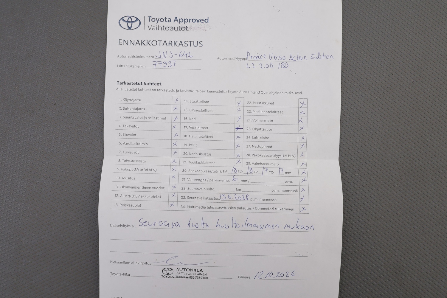 Toyota Proace Verso vaihtoauto