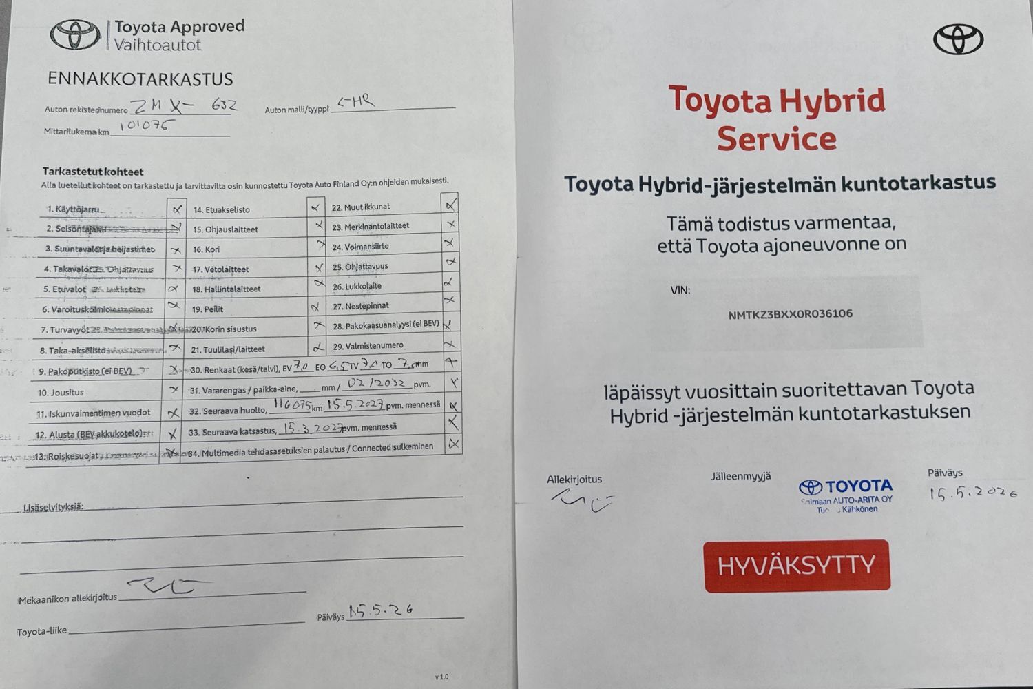 Toyota C-HR vaihtoauto