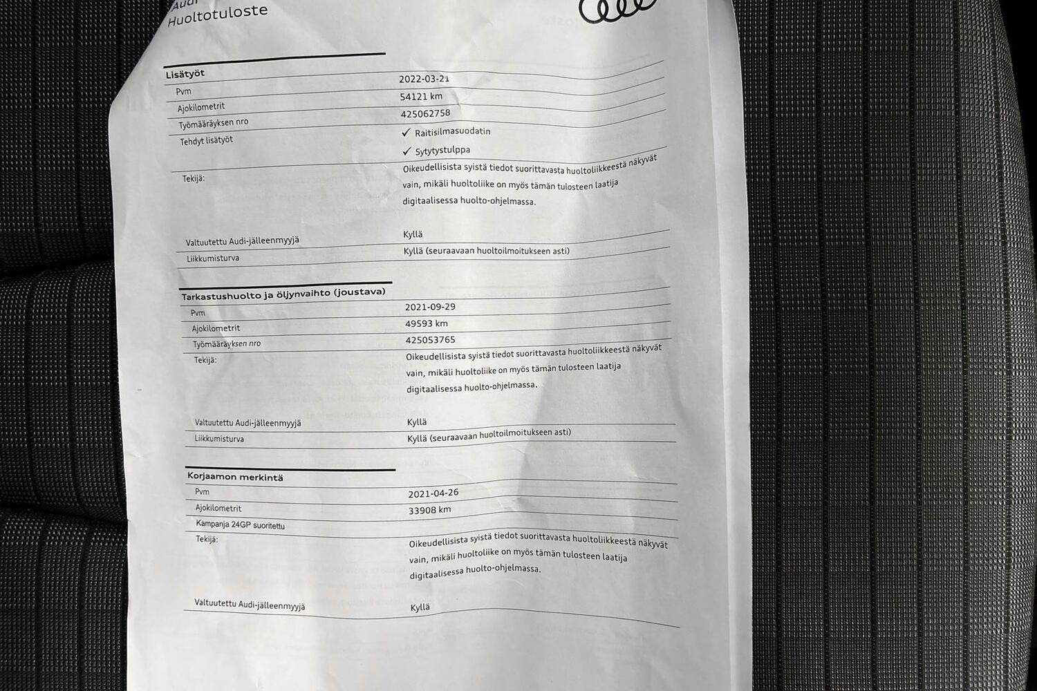 Audi A3 vaihtoauto