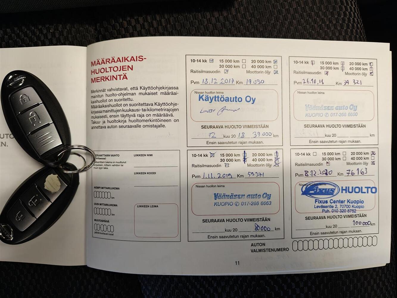 Nissan Qashqai vaihtoauto