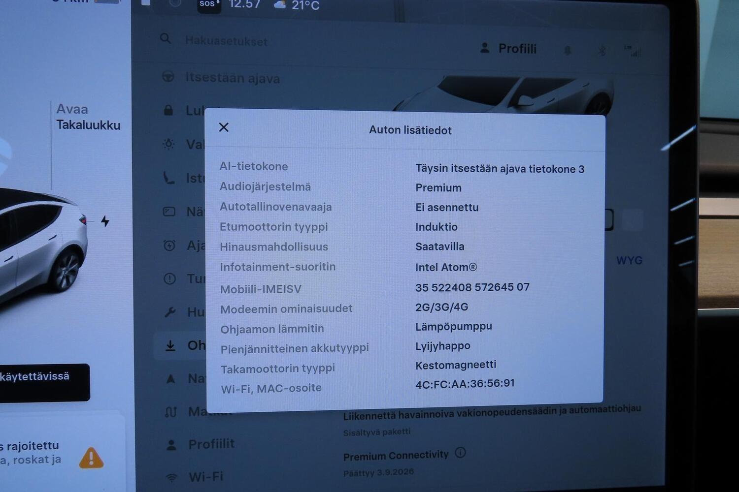 Tesla Model Y vaihtoauto