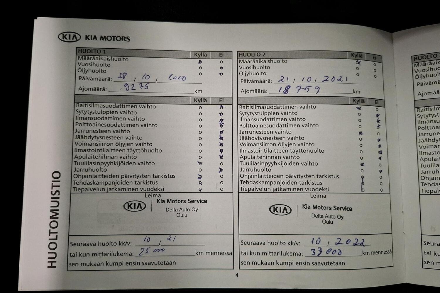 Kia Rio vaihtoauto
