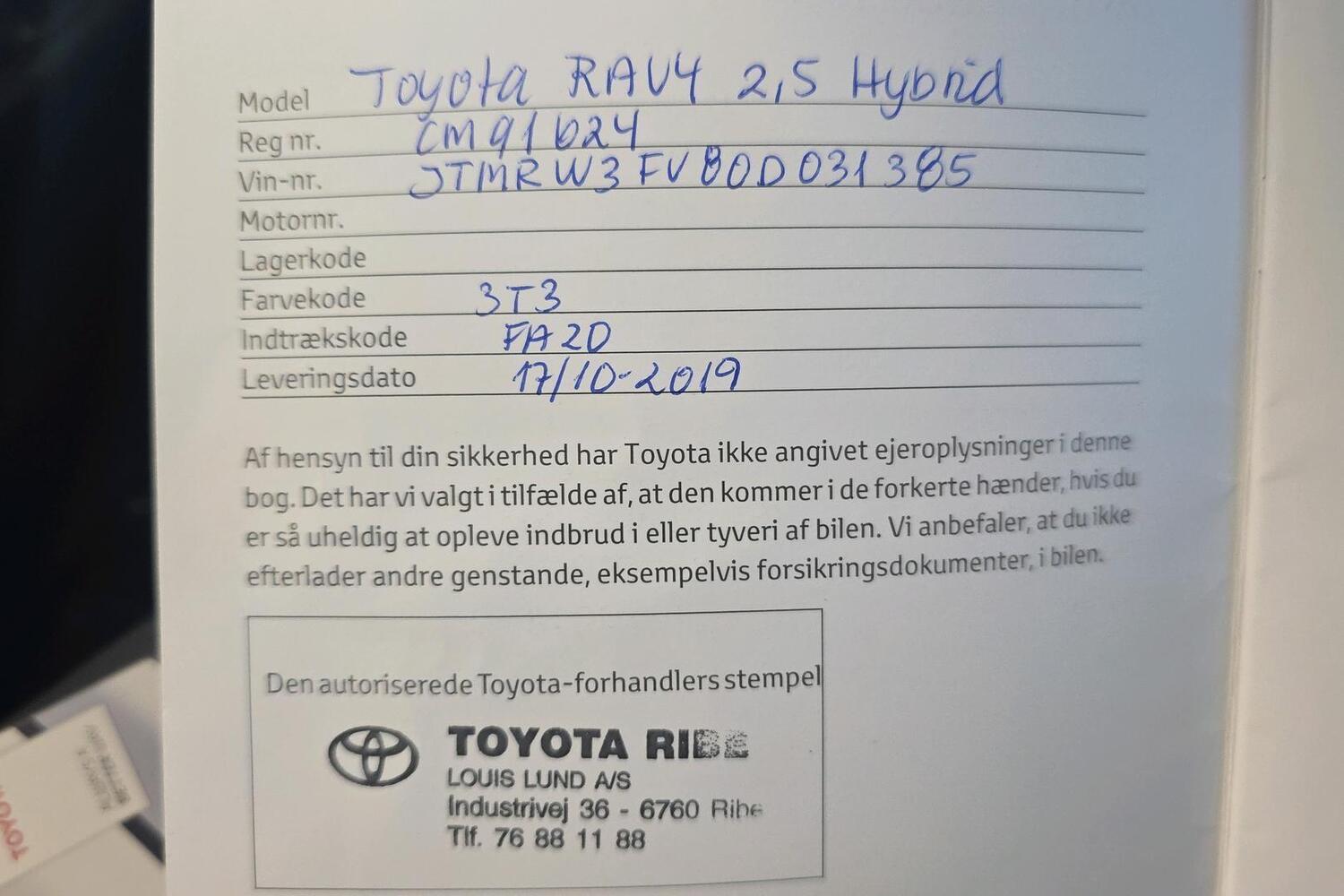 Toyota RAV4 vaihtoauto