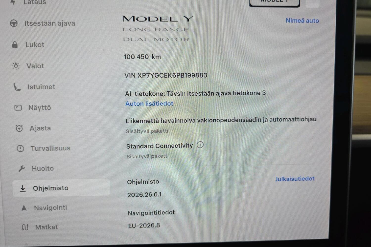 Tesla Model Y vaihtoauto