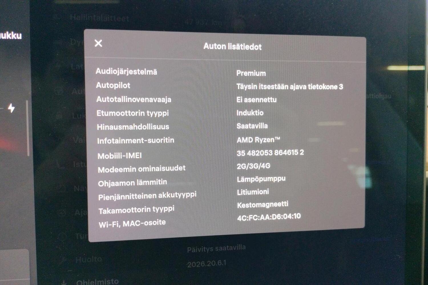 Tesla Model Y vaihtoauto