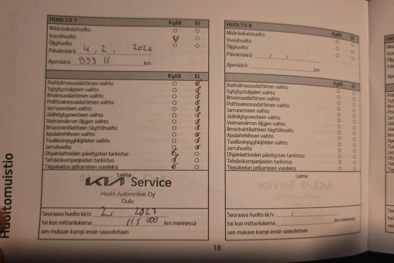 Kia Rio vaihtoauto
