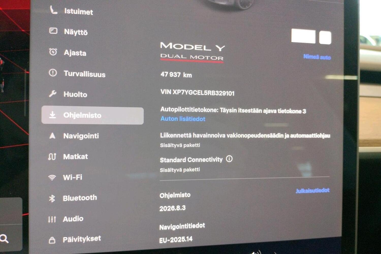 Tesla Model Y vaihtoauto