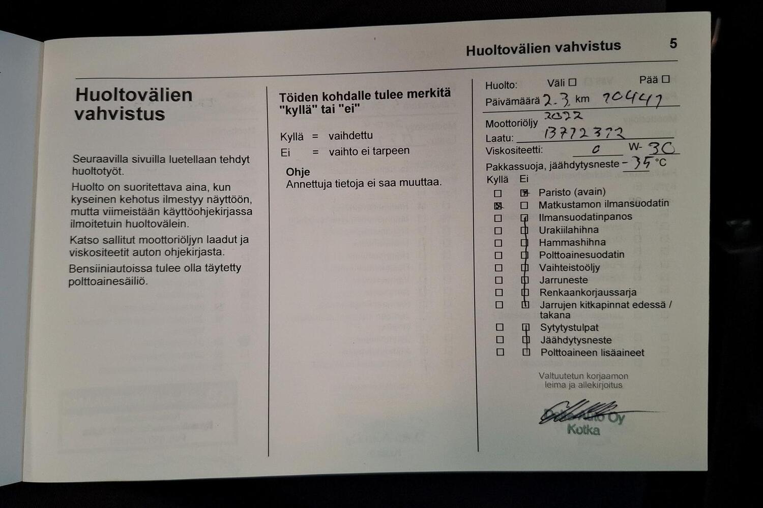 Opel Corsa vaihtoauto