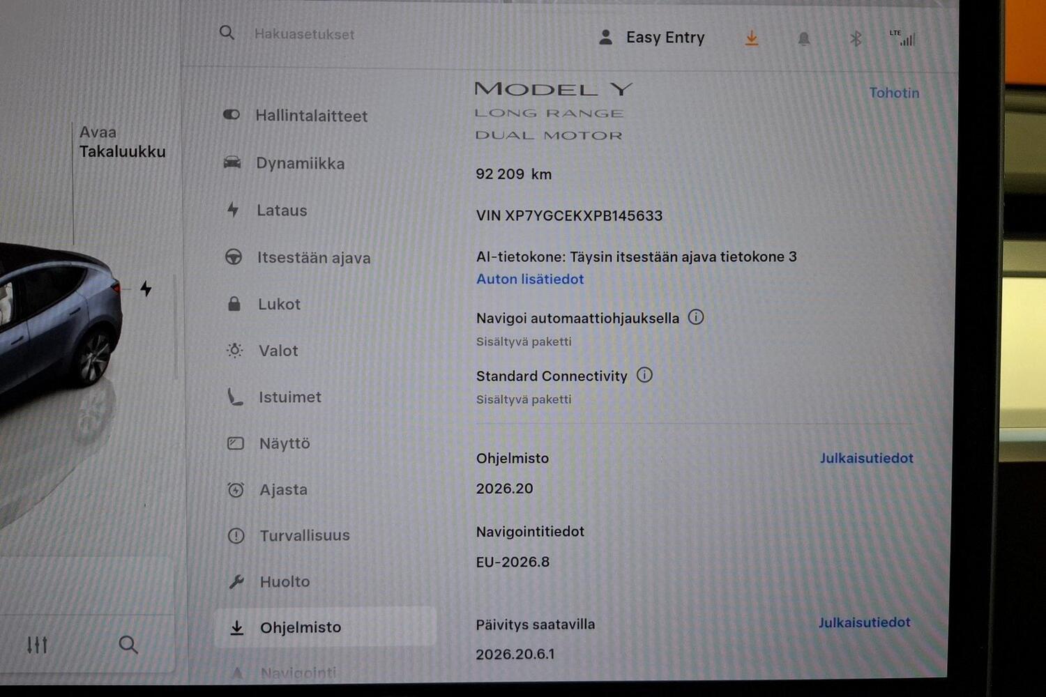 Tesla Model Y vaihtoauto