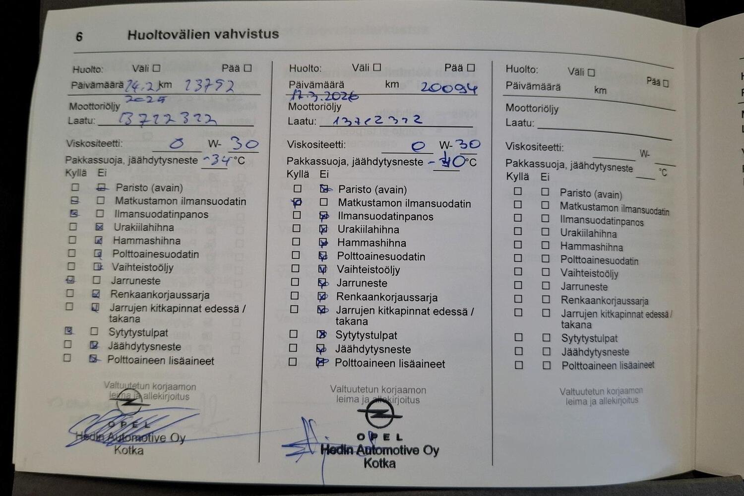 Opel Astra vaihtoauto