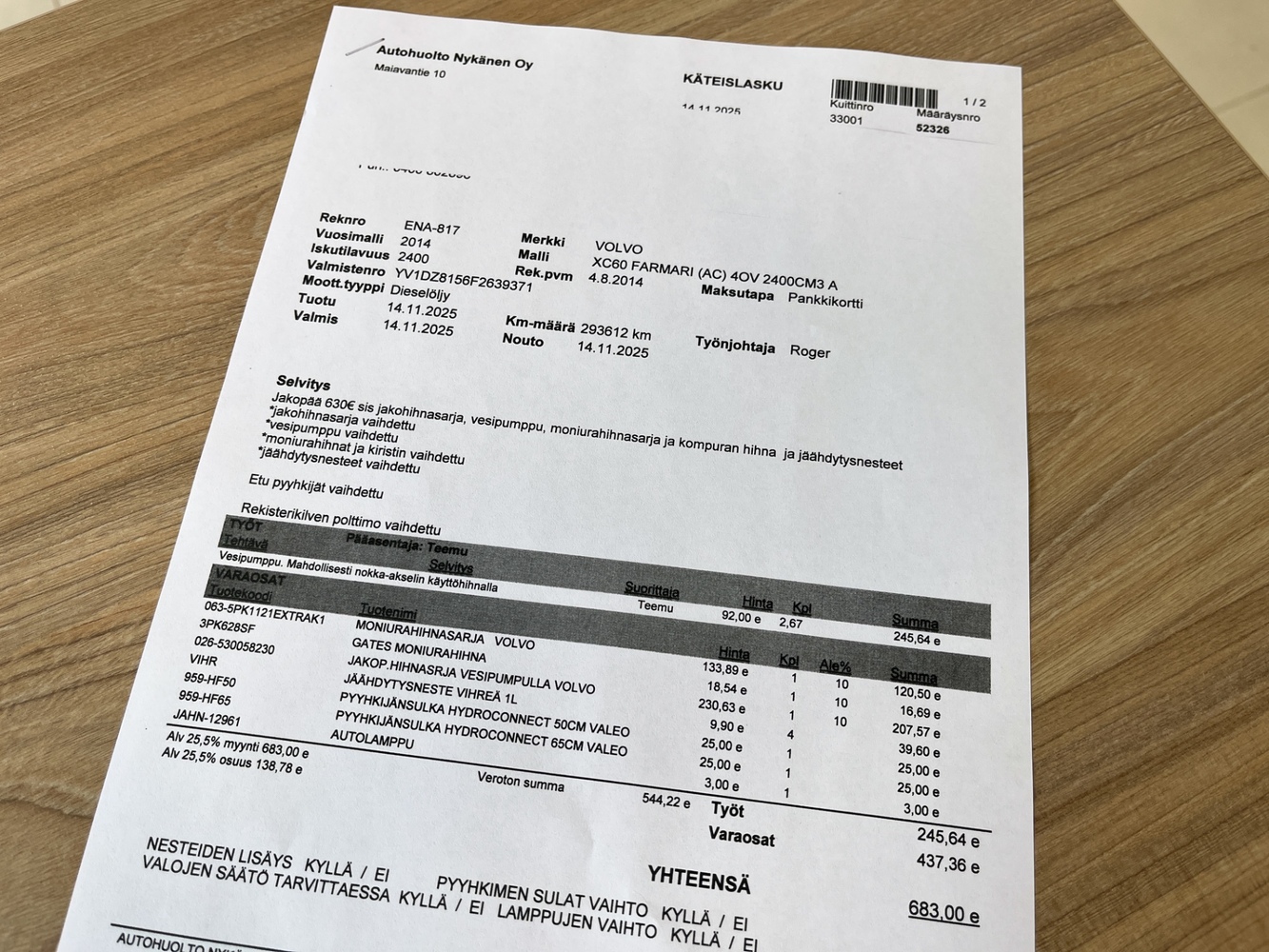 Volvo XC60 vaihtoauto