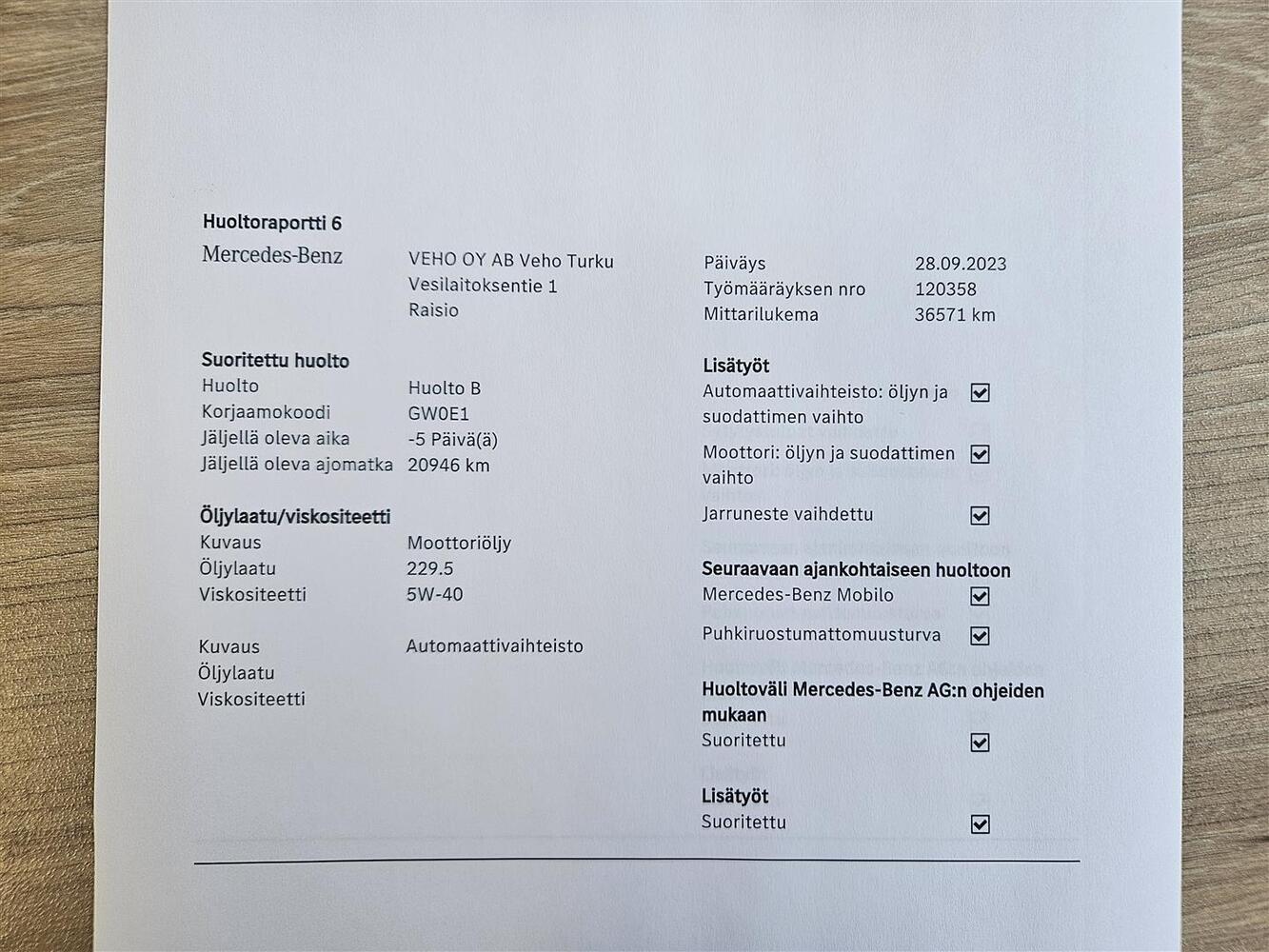 Mercedes-Benz A vaihtoauto