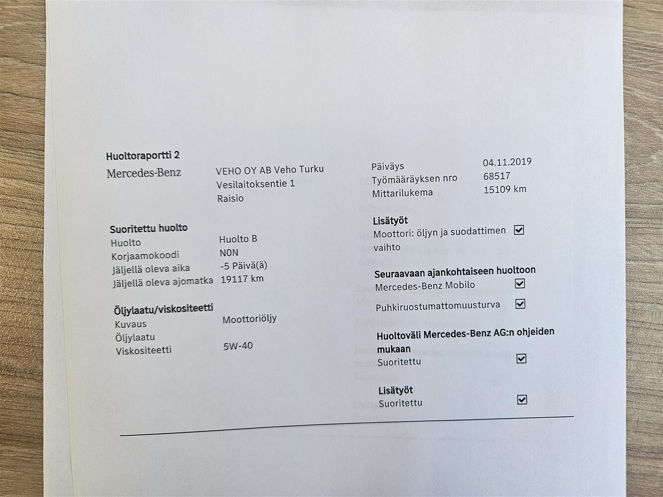 Mercedes-Benz A vaihtoauto