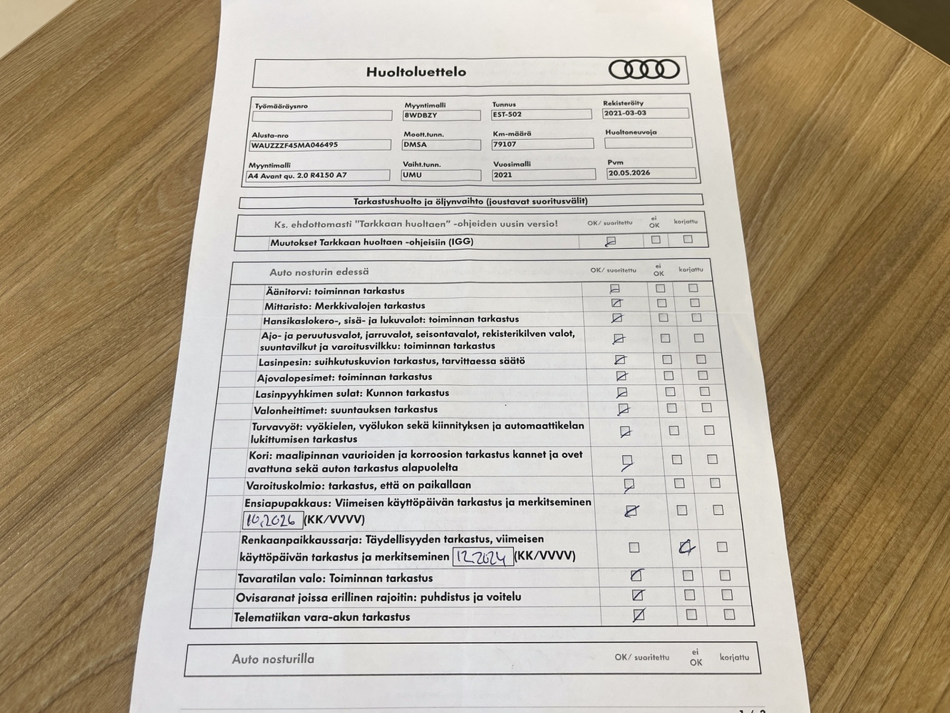 Audi A4 vaihtoauto