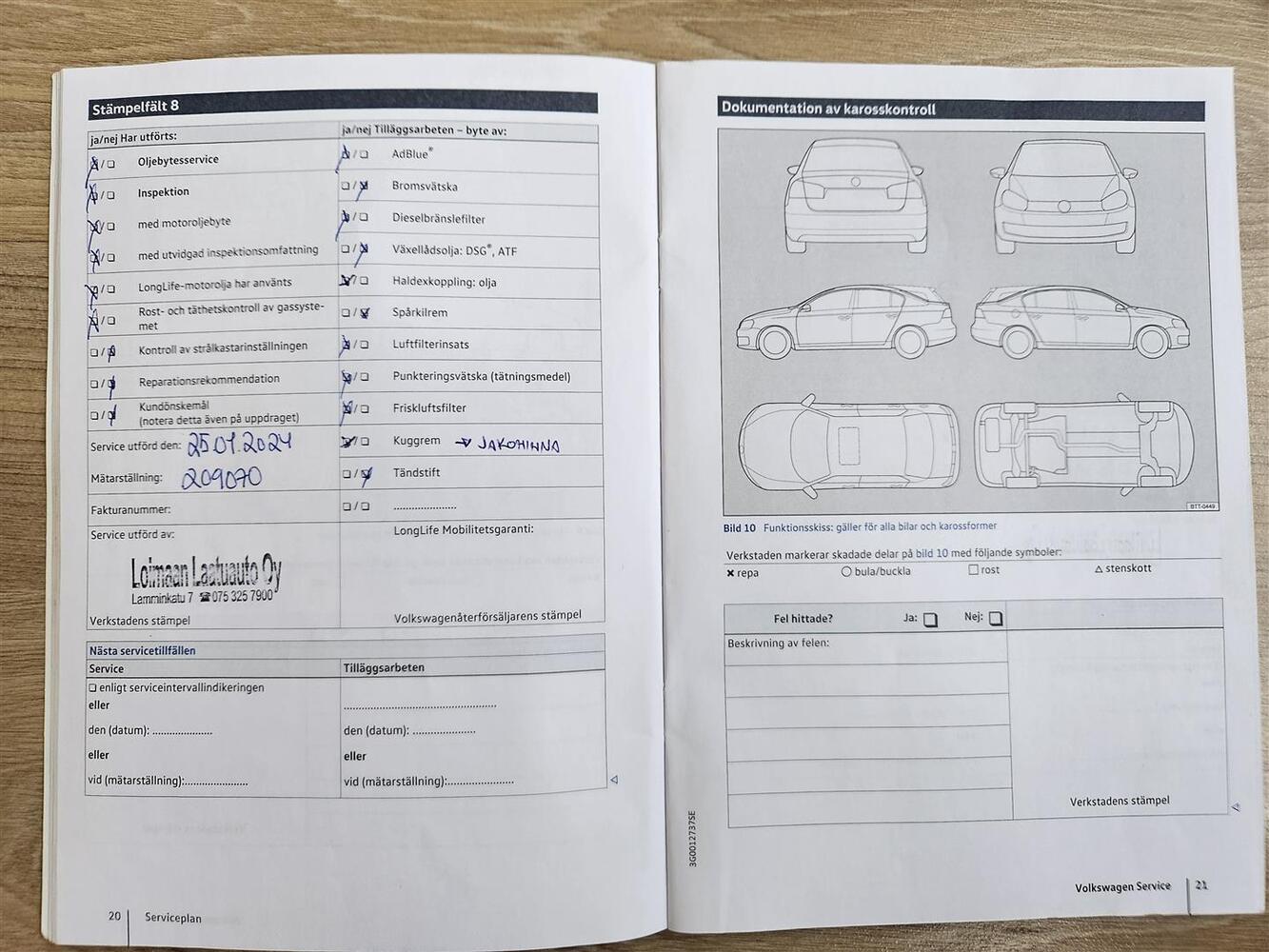 Volkswagen Passat vaihtoauto
