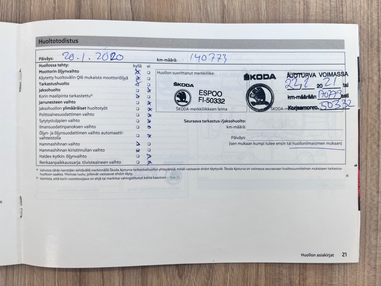 Skoda Octavia vaihtoauto