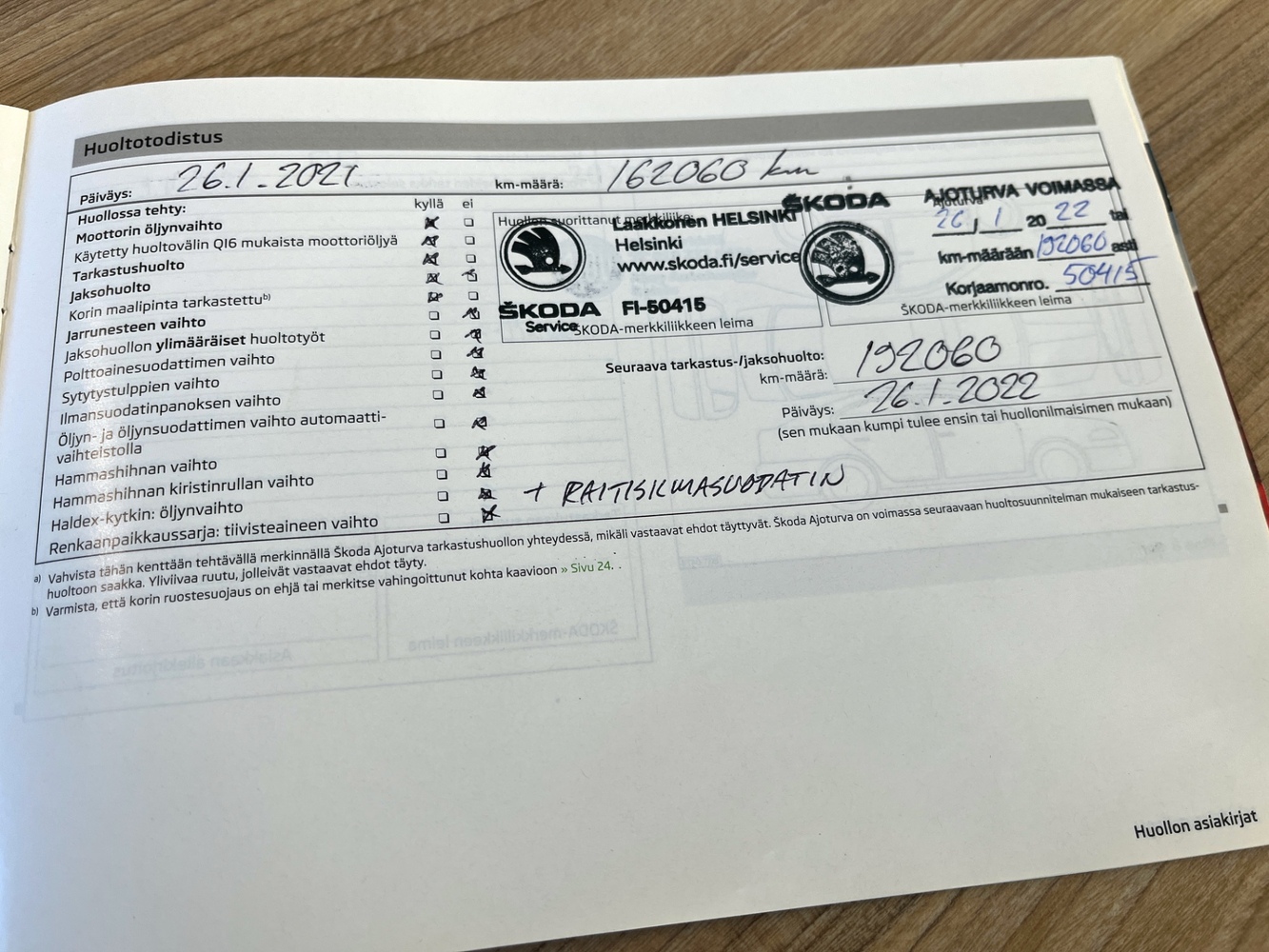 Skoda Octavia vaihtoauto