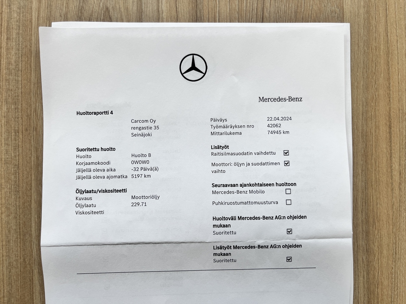 Mercedes-Benz A vaihtoauto