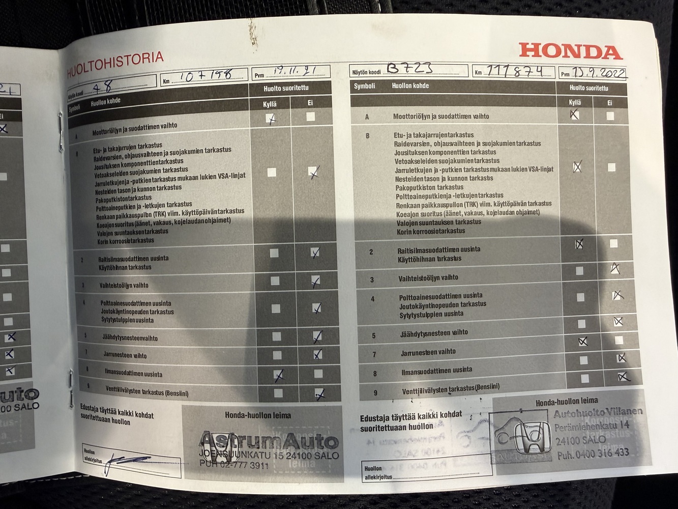 Honda Jazz vaihtoauto