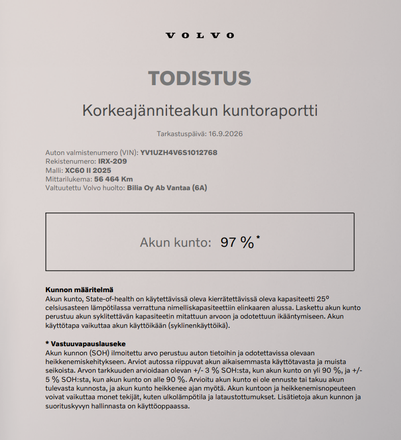 Volvo XC60 vaihtoauto