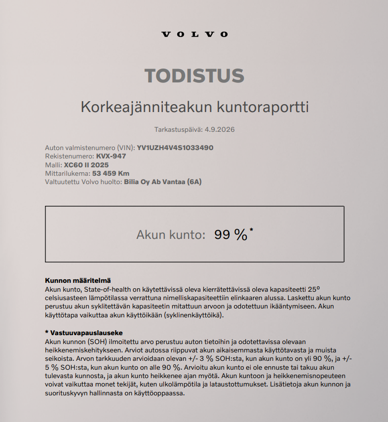 Volvo XC60 vaihtoauto