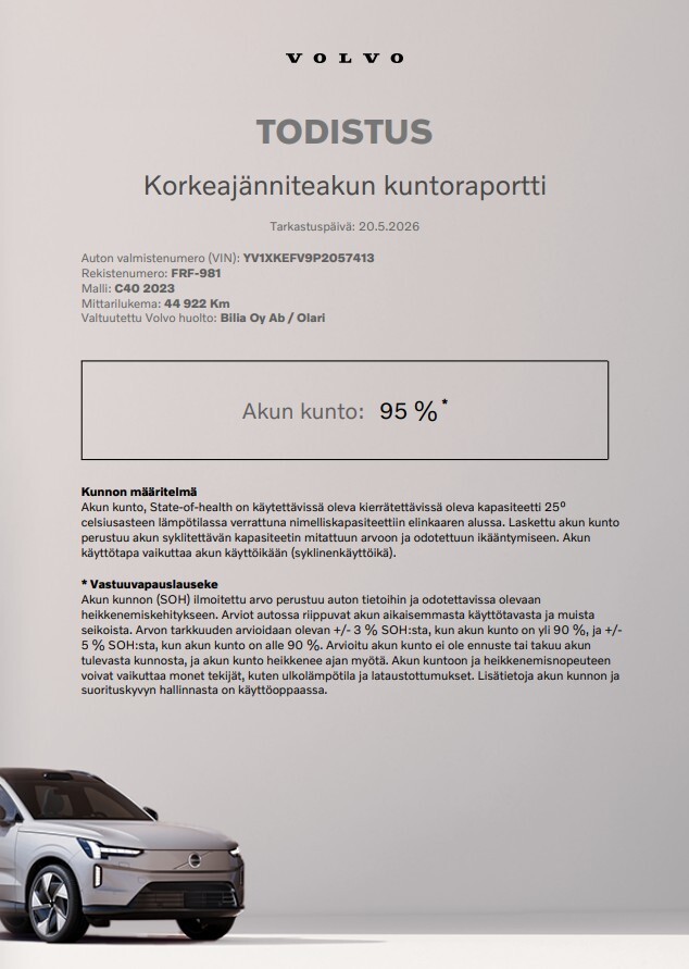 Volvo C40 vaihtoauto