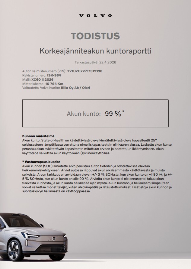 Volvo XC60 vaihtoauto
