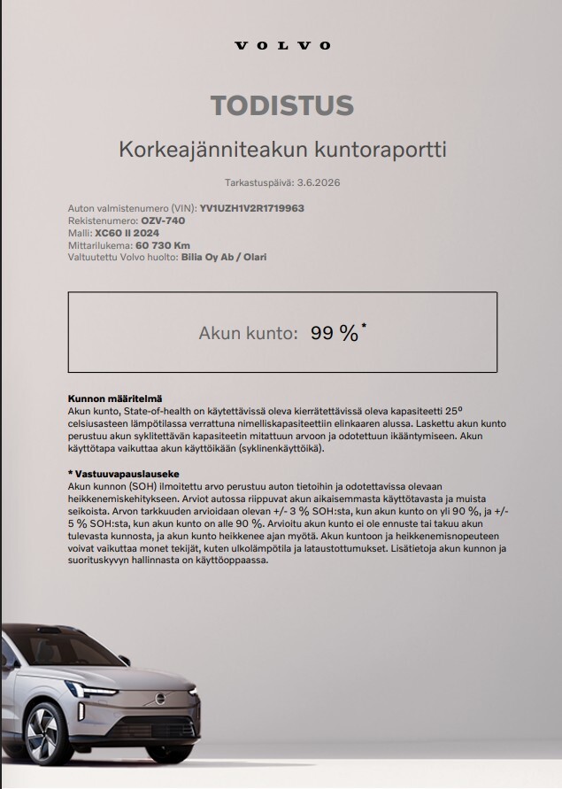 Volvo XC60 vaihtoauto