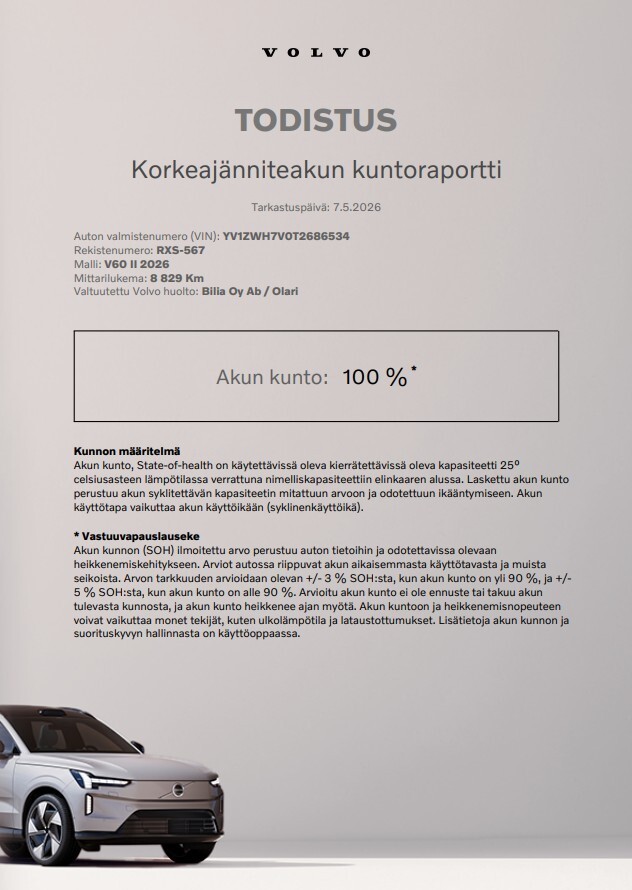 Volvo V60 vaihtoauto