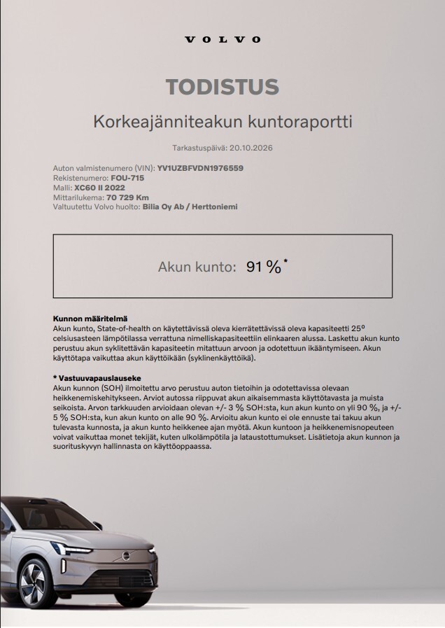 Volvo XC60 vaihtoauto