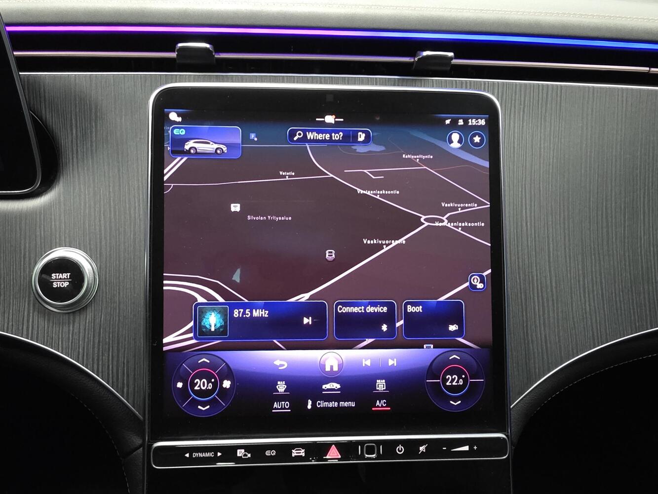 Mercedes-Benz EQE vaihtoauto