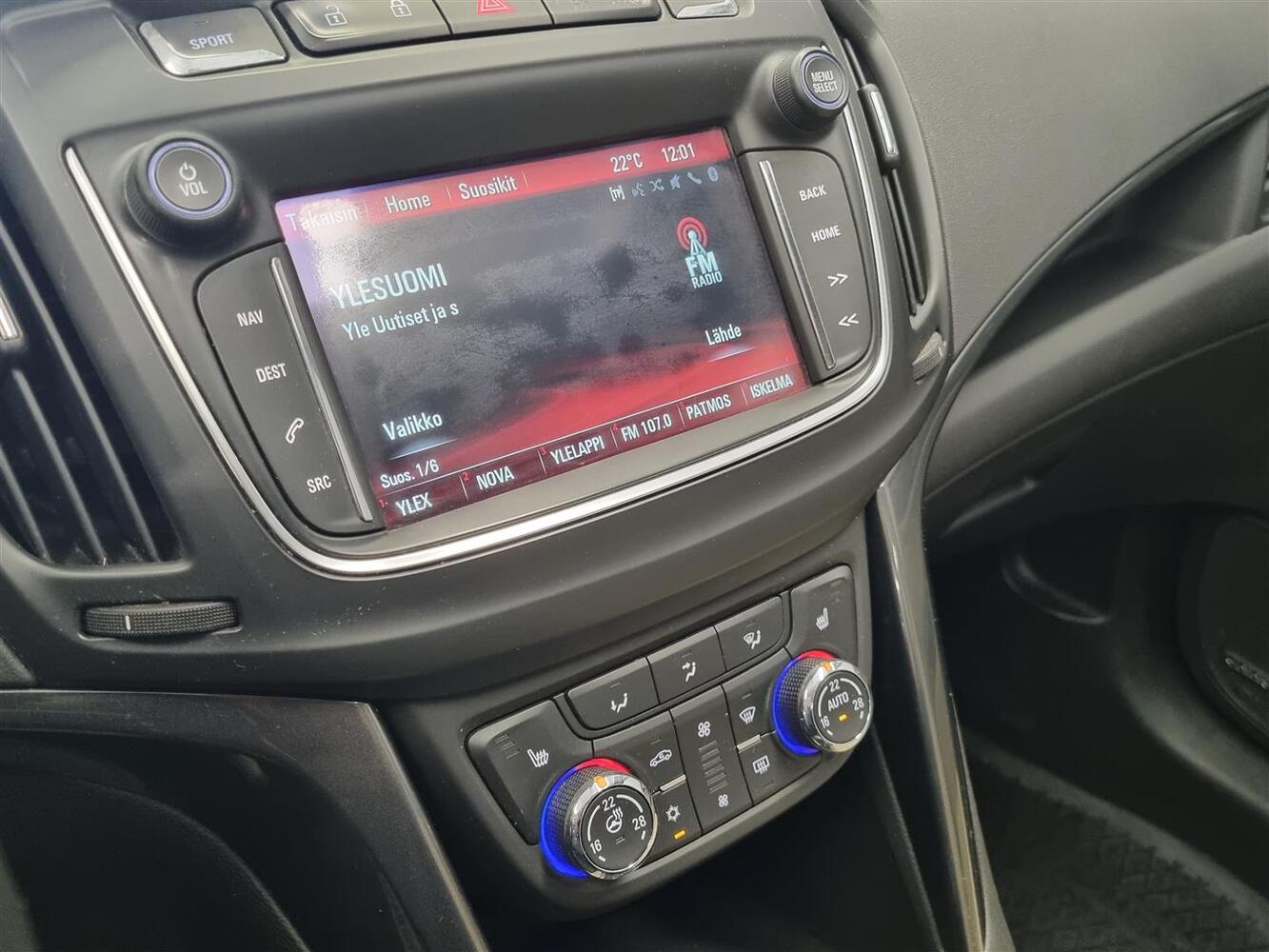 Opel Zafira vaihtoauto