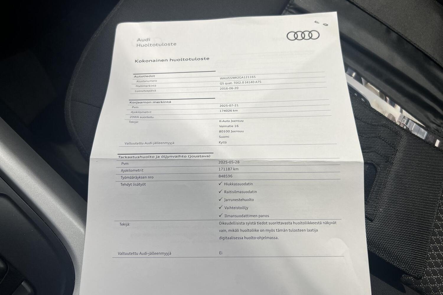 Audi Q5 vaihtoauto