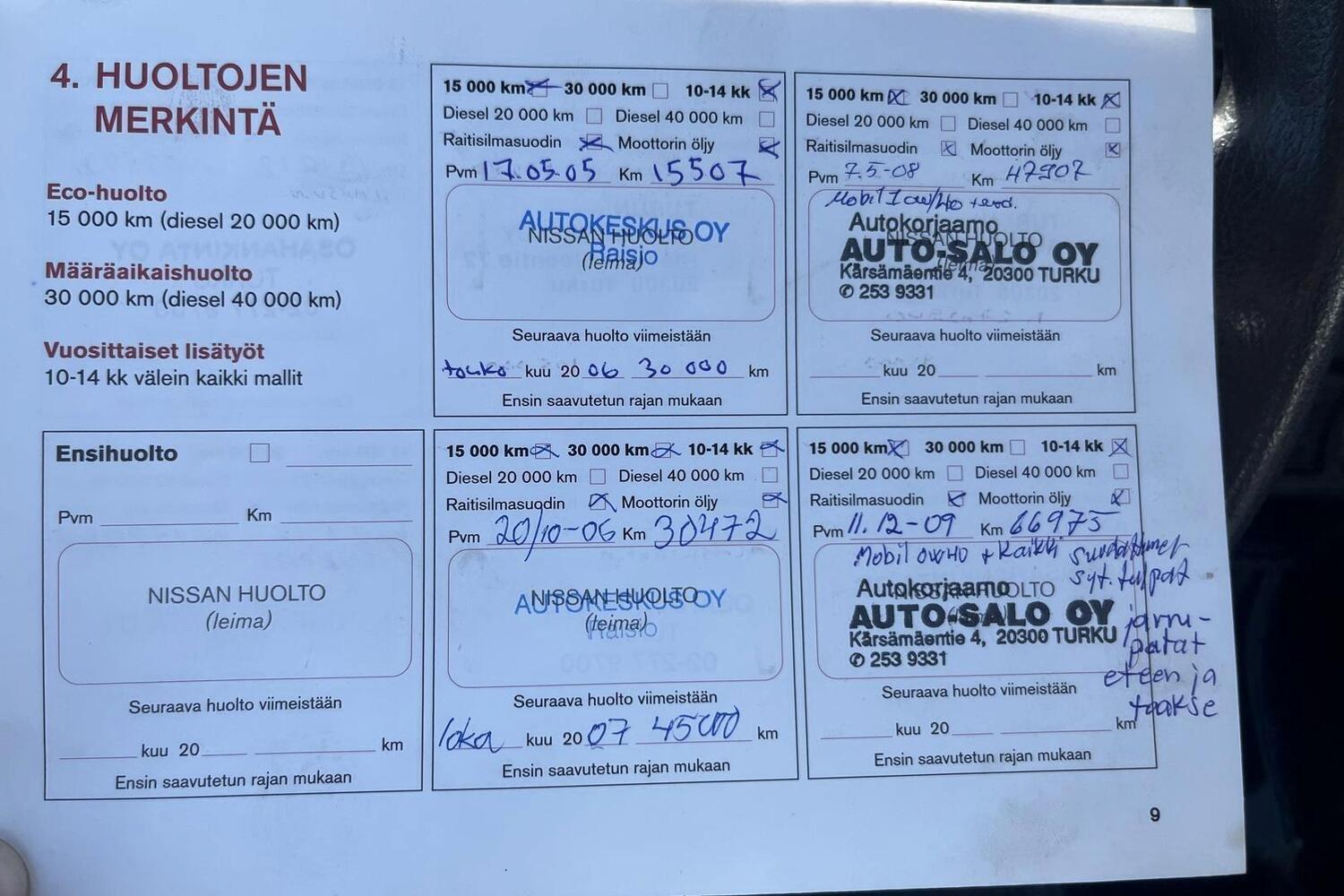 Nissan Almera vaihtoauto
