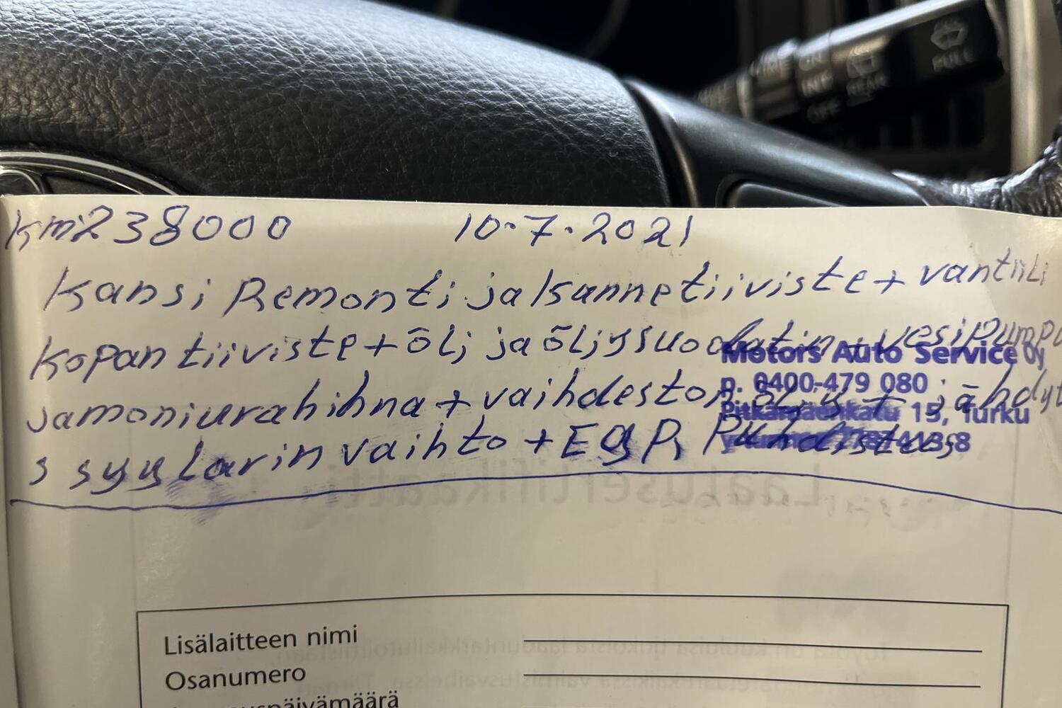 Toyota Corolla vaihtoauto