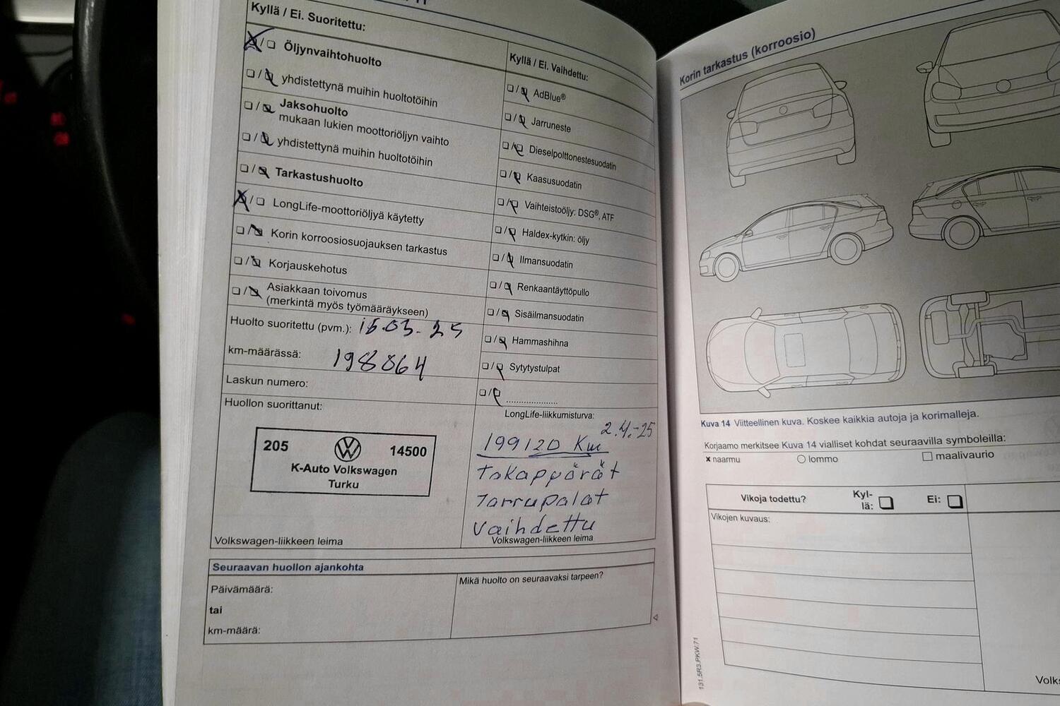 Volkswagen Passat vaihtoauto