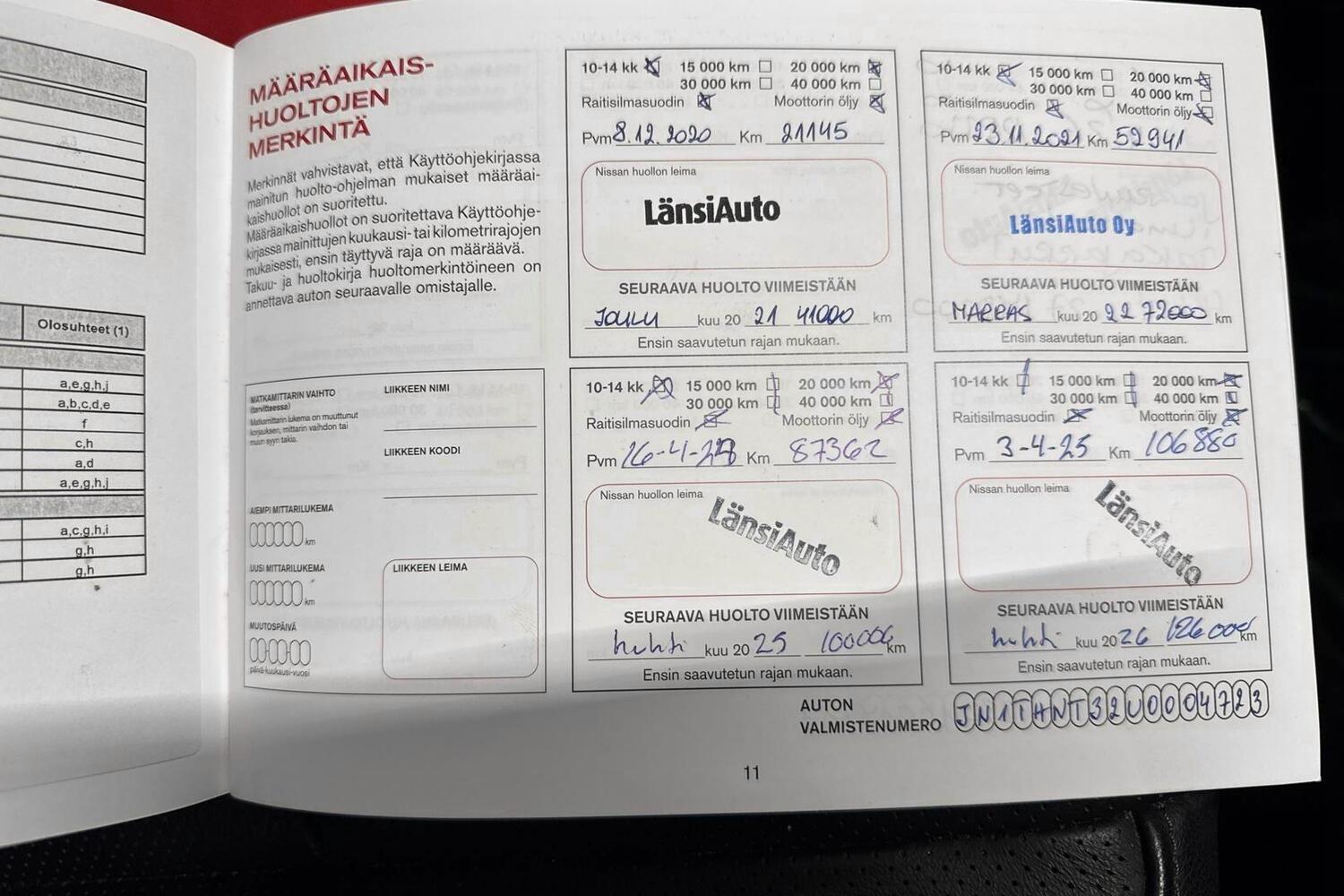 Nissan X-Trail vaihtoauto