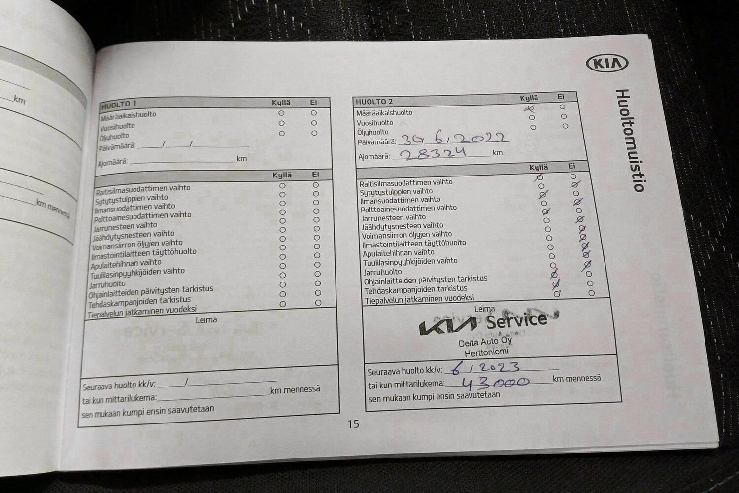 Kia Rio vaihtoauto