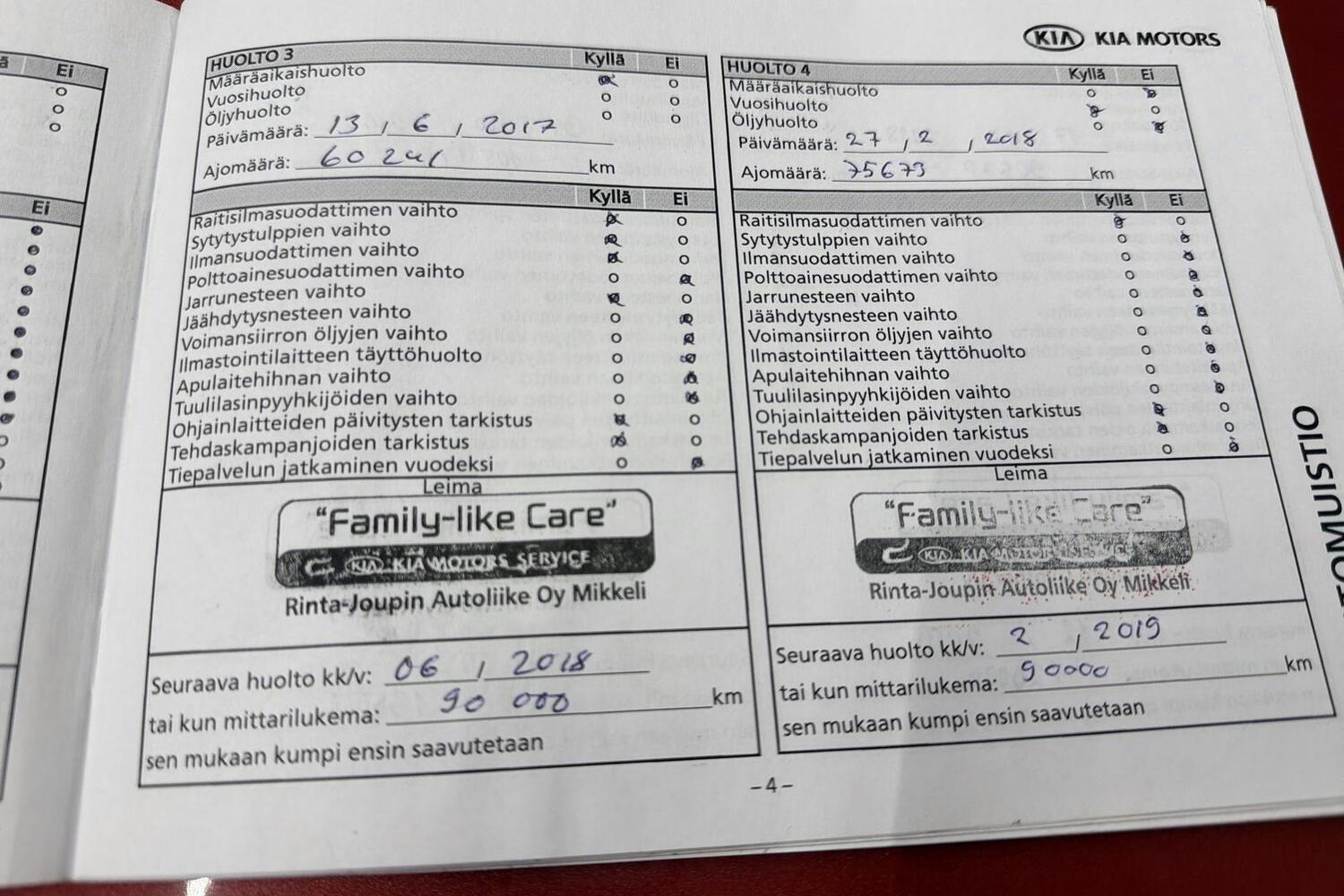 Kia Rio vaihtoauto