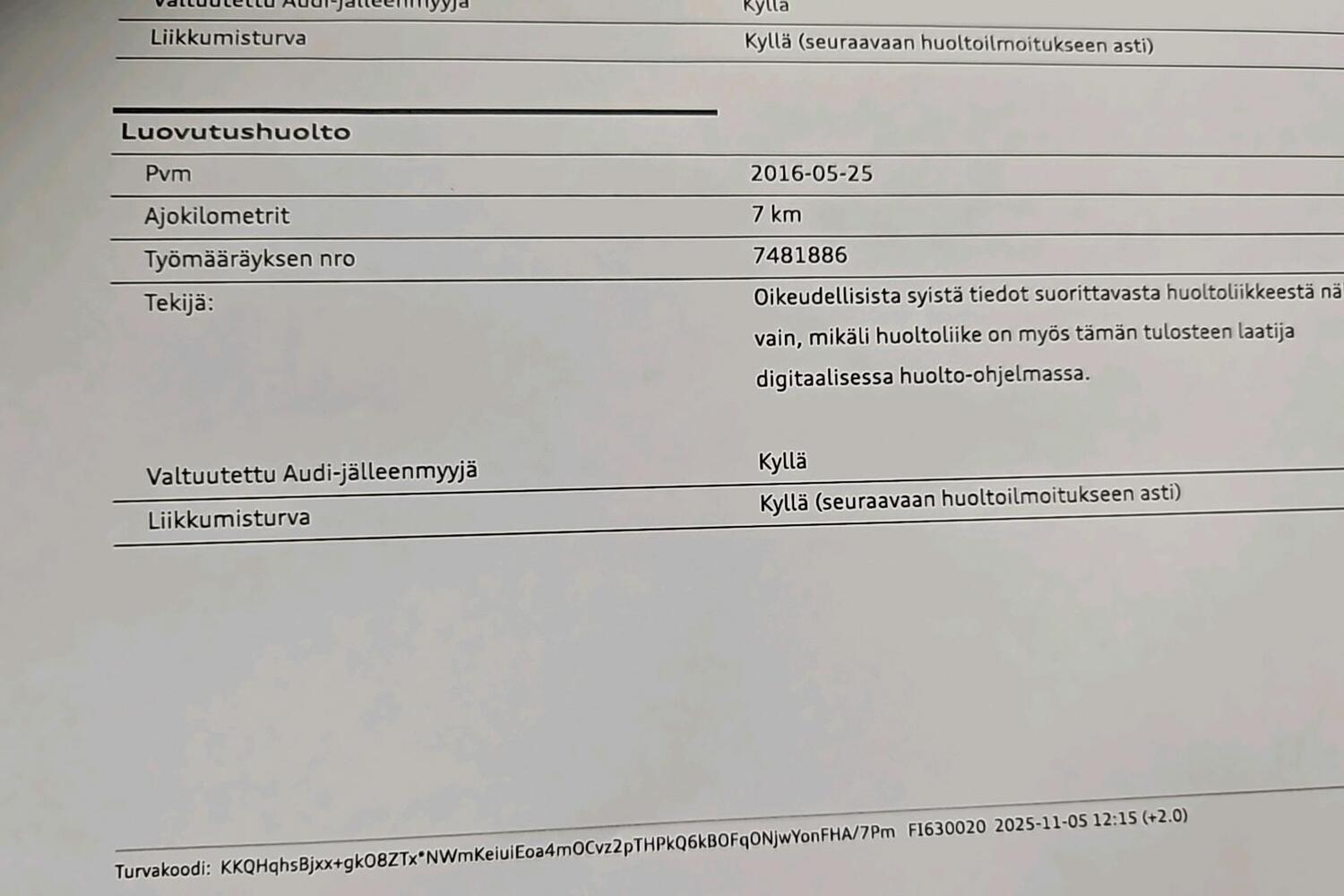 Audi Q5 vaihtoauto