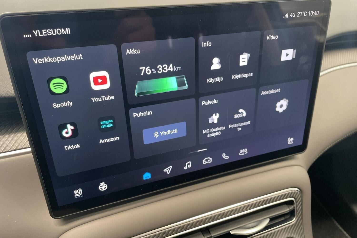 MG MGS6 EV vaihtoauto