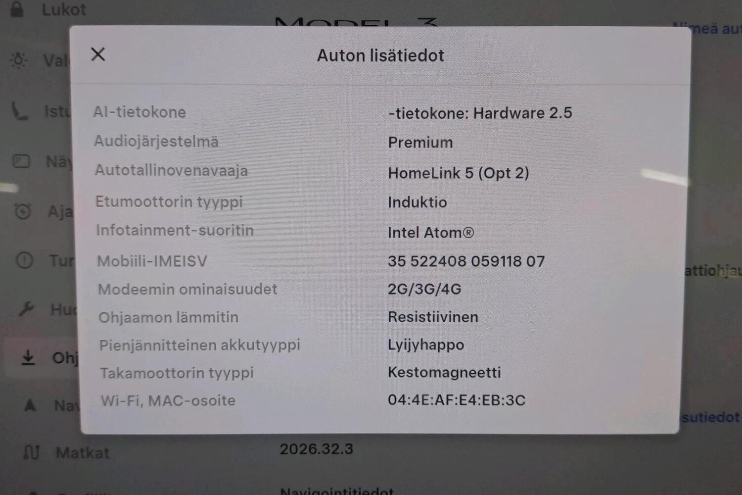 Tesla Model 3 vaihtoauto