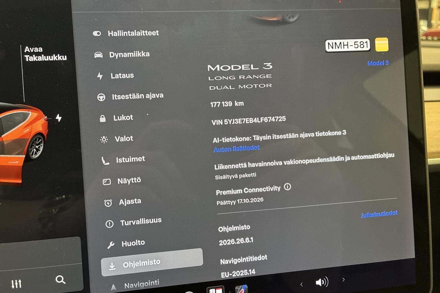 Tesla Model 3 vaihtoauto