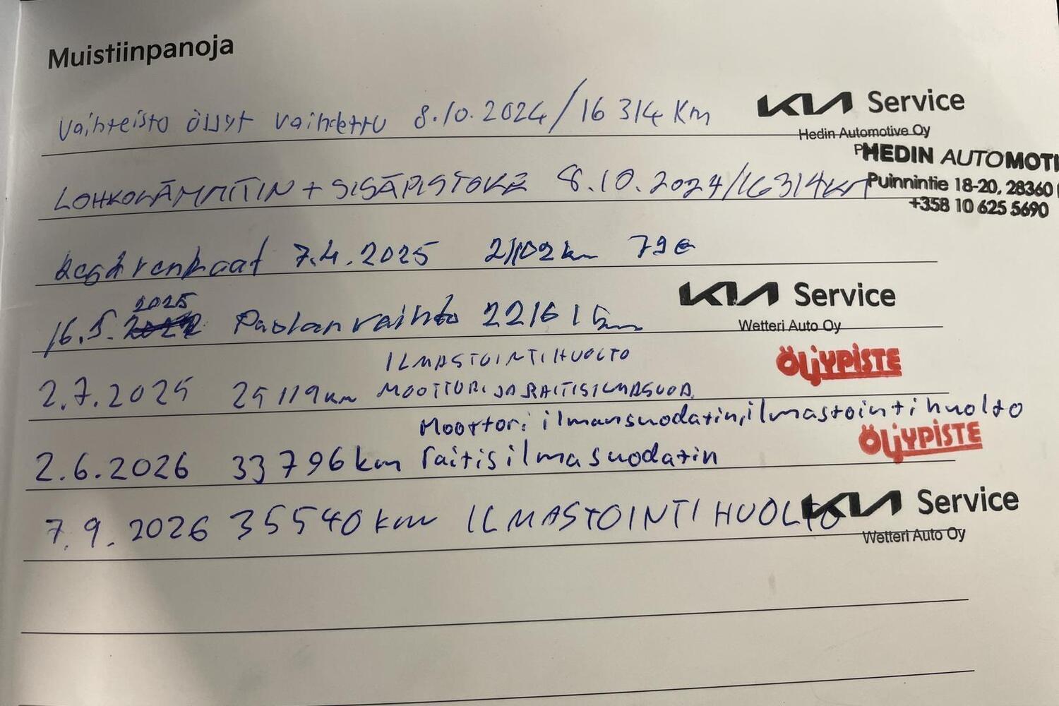 Kia Stonic vaihtoauto