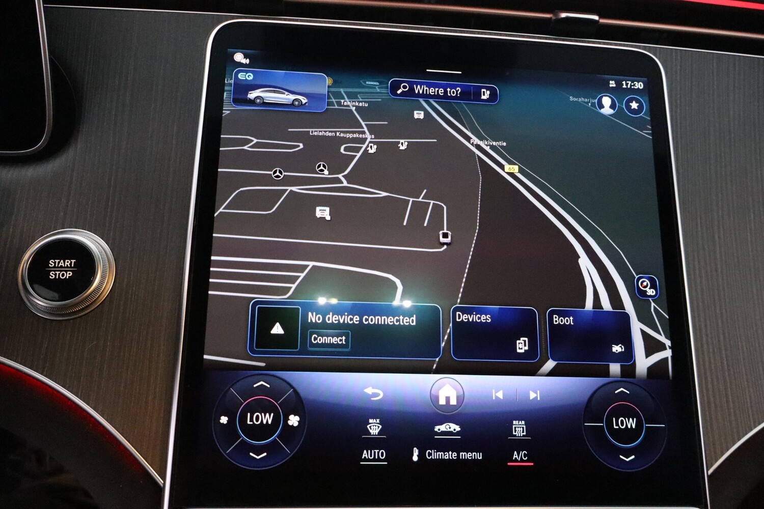 Mercedes-Benz EQE vaihtoauto