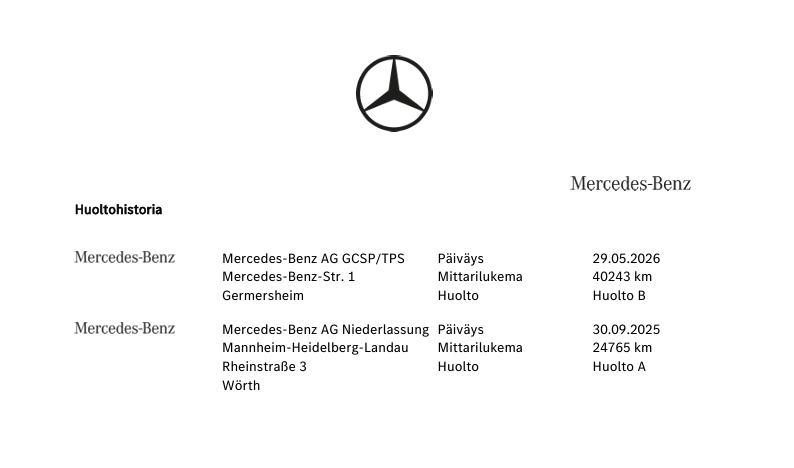Mercedes-Benz E vaihtoauto