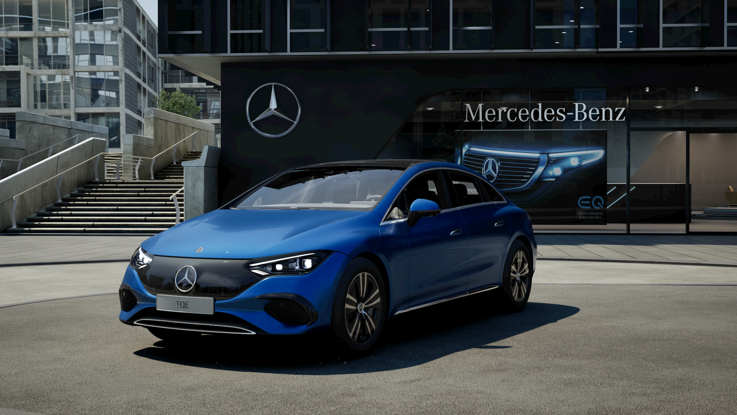 Mercedes-Benz EQE vaihtoauto